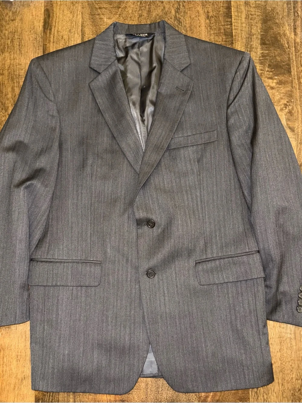Jos. A. Bank Men's Charcoal Pinstripe Suit Blazer